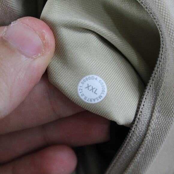 Lululemon Pants Mens XXL Bowline Utilitech Khaki Drawstring Tapered Athleisure - Picture 7 of 14